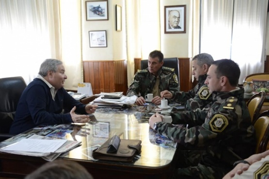 Alessandro se reunió con el Superintendente de Seguridad Rural 