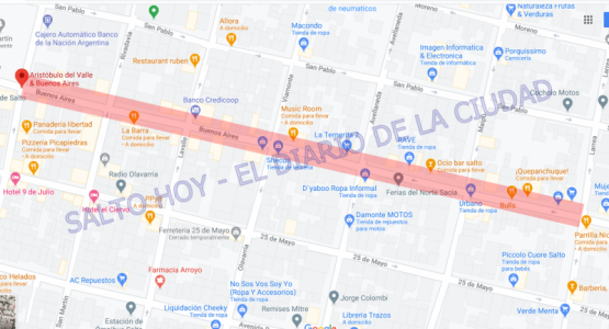 Por unanimidad, el Concejo Deliberante aprobó la creación temporaria de una peatonal en calle Buenos Aires 