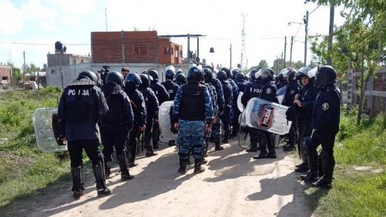 Mil policías custodiarán el predio de Guernica para evitar una nueva usurpación