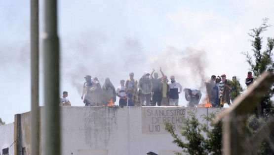 Presos amotinados en Junín y otras cárceles bonaerenses reclaman que se reanude el régimen de visitas