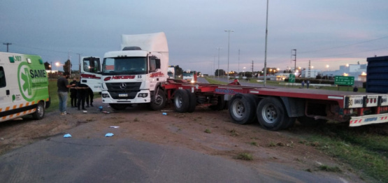 Accidente en ruta 31: un conductor trasladado al Hospital