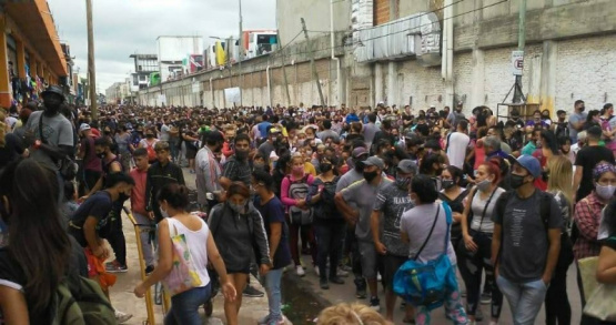 La Salada: polémica por la multitud que ingresó al predio