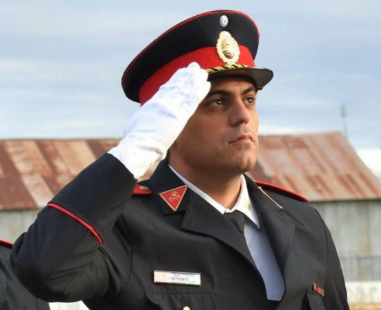 Guido Fossatti es el nuevo Jefe de Bomberos de Gahan 