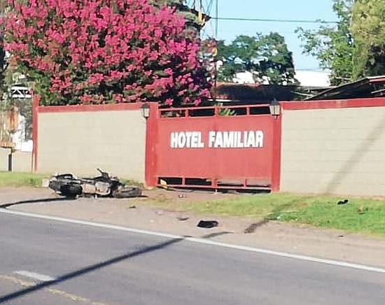 Trágico accidente en Arrecifes: murió un motociclista 