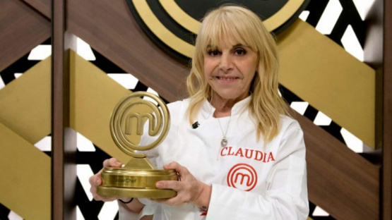 Claudia Villafañe se coronó campeona de Masterchef Celebrity 