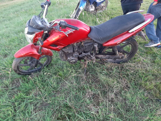 Motociclista circulaba por la ruta 31 y chocó contra un perro: terminó hospitalizado 