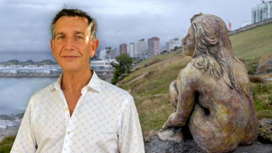 Fin del misterio: se conoció al autor de la escultura que apareció en Mar del Plata 