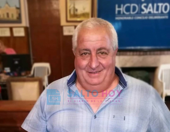 Raúl Palazzesi asume interinamente como intendente de Salto 
