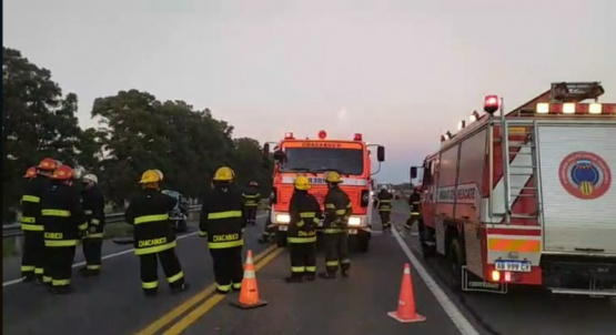 un hombre murió tras un trágico accidente en la ruta 7