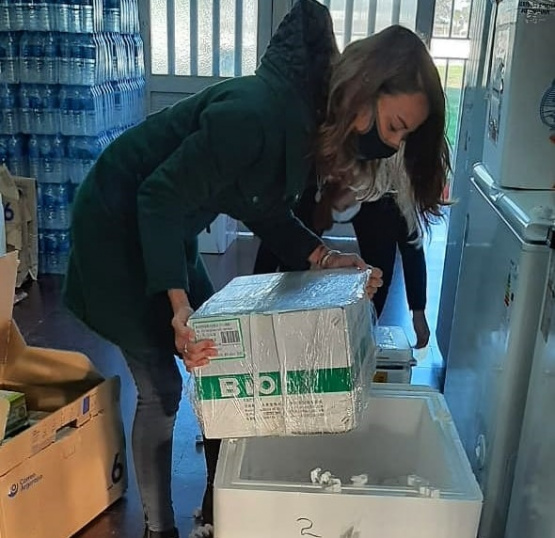 Salto recibió 800 vacunas Sinopharm para aplicar la segunda dosis