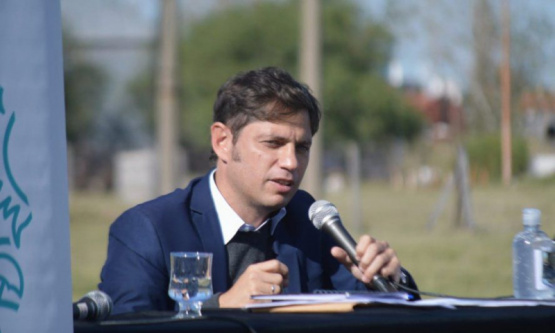 Kicillof en Bahía Blanca: obras de agua y críticas a Vidal