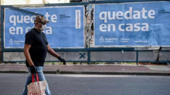 El presidente Alberto Fernández anunció una cuarentena estricta en todo el país 